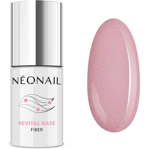 Vernis Semi Permanent Base Coat 7,2 Ml Vernis Gel Uv Semi Permanent Revital Base Fiber Blinking Cover Pink Base Vernis À Ongles Gel Polish Gel Uv Nail Art 