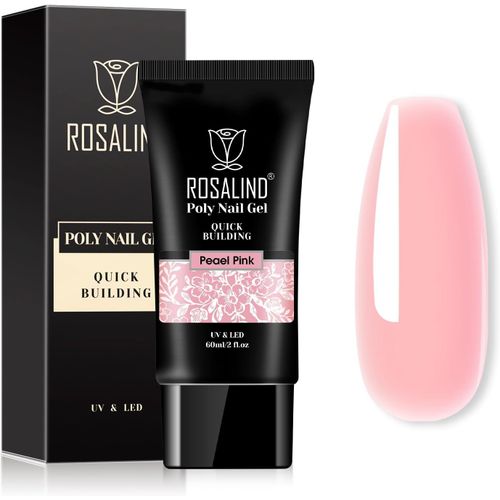 Rose Poly Nail Gel 60ml, Soak Off Uv Led Vernis À Ongles Gel Semi Permanents Nail Extension En Acrylique Nail Art Pour Réparation Et Extension, Honey Peach 