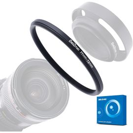 77 mm à 72 mm Anneaux Adaptateur Filtre Lentille Compatible avec tous 77 mm Objectif à 72 mm UV ND CPL filtre, 77 mm lentille to 72 mm Filtre Ring.[S1417]