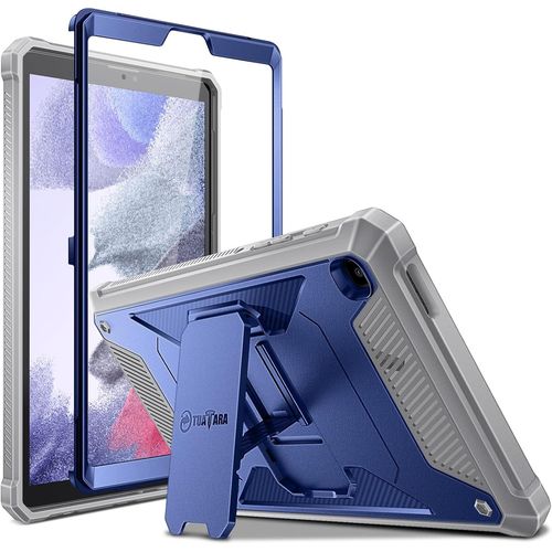 Coque Antichoc Pour Samsung Galaxy Tab A7 Lite 8.7"" 2021 - Étui Housse Avec Protection D'écran Et Béquille Intégrée Pochette Pour Sm-T220 / T225 / T227, Bleu Marine.[F1465]