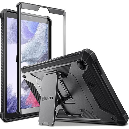 Coque Antichoc Pour Samsung Galaxy Tab A7 Lite 8.7"" 2021 - Étui Housse Avec Protection D'écran Et Béquille Intégrée Pochette Pour Sm-T220 / T225 / T227, Noir.[F1464]