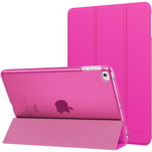 Coque Compatible Avec New Ipad Mini (5ème Génération) 7.9"" 2019/Ipad Mini 4 2015, Ultra-Mince Et Léger, Demi-Transparent, Couvercle Intelligent Avec Réveil/Sommeil Automatique, Rouge Pitaya.[F2378]