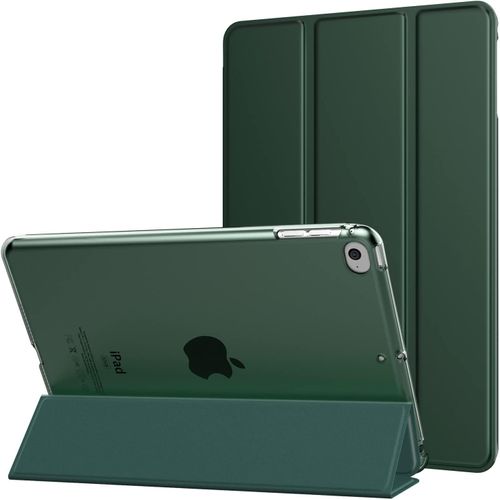 Coque Compatible Avec New Ipad Mini (5ème Génération) 7.9"" 2019/Ipad Mini 4 2015, Ultra-Mince Et Léger, Demi-Transparent, Couvercle Intelligent Avec Réveil/Sommeil Automatique, Vert Nuit.[F2380]