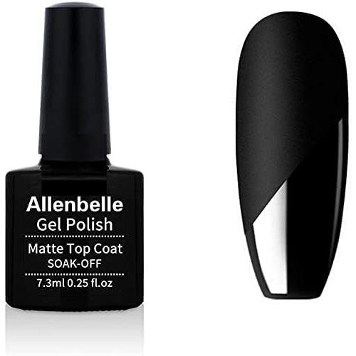 Matte Top Coat Vernis Semi Permanent Vernis À Ongle Gel Uv Led Nail Art Soak Off Manucure 