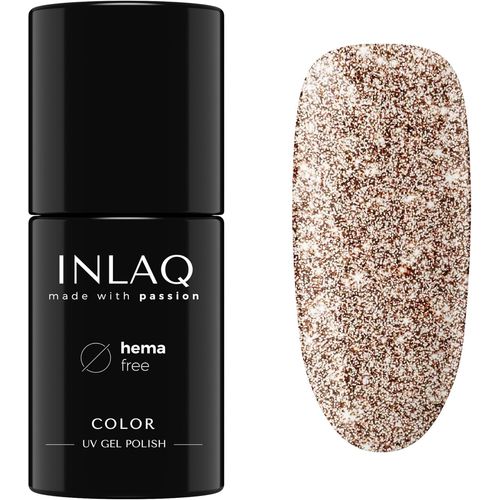 Hema Free Uv Nail Laque Glitter Shiny Signs Collection - Gel Ongles Scintillant Libre De Hema - Vernis À Gel Glitter Uv En Couleurs Leo - 6ml 