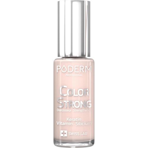 Vernis Durcisseur Ongles Biotine Silicium Keratine - Fortifie & Répare Les Ongles Abimés, Fragilisés, Cassants Par Semi Permanent, Vieillissement - Couleur Rose Poudré - Mains & Pieds - Swiss Made 
