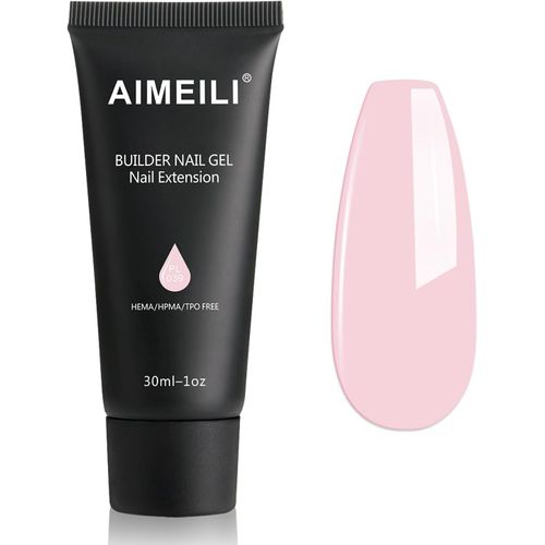 Extention Gel Pour Ongles, Sakura Rose Builder Construction Gel 30ml Faux Ongles Quick Building Uv Led Gel Vernis Semi Permanent Nail Art 039 