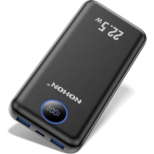 Batterie Externe Rapide Powerbank: 10000mah Portable Power Bank Avec Led L'affichage Pd 22.5w Usb C Input & Out Chargeur Avec Compatible Pour Iphone 15/14/13/12 Mini/Pro Samsung S22 S23 Airp.[F2174]