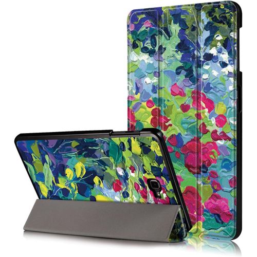 Coque Pour Samsung Galaxy Tab A 10.1 Pouces 2016 Sm-T580/T585 (A6) Tablette Housse Étui Avec Fonction Support Et Réveil/Sommeil,Petal.[F1332]