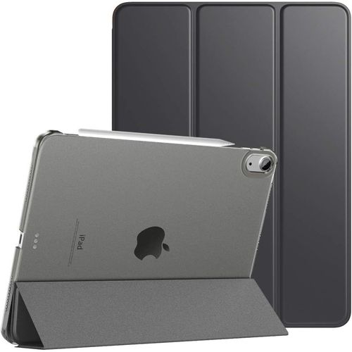 Coque Pour Ipad Air 11 Pouces M2 2024, Ipad Air 6, Ipad Air 5/4e Gén (2022/2020), Étui De Protection Magnétique Mince Avec Dos Transparent, Étui Sommeil/Réveil Auto - Gris Sidéral.[F3814]