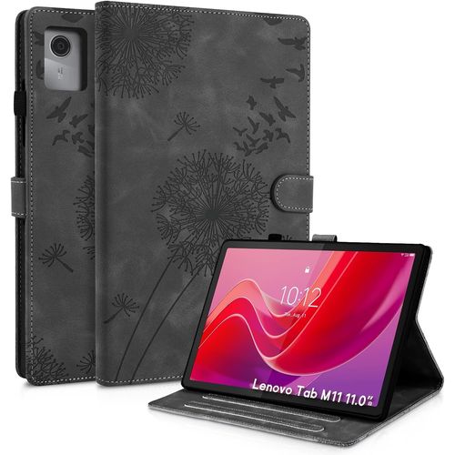 Coque Pour Lenovo Tab M11 Pissenlit Housse En Tablette Cuir Pu Protection Pour Lenovo Tab M11 Noir.[F3102]