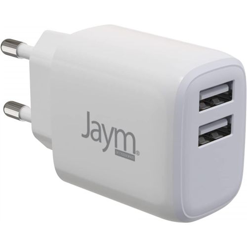 Chargeur Rapide 12w 2 Usb 2,4a Pour Apple Iphone, Samsung, Android, Macbook, Tablettes - Blanc Pour Ipad Pro, Iphone 15/14/13 Plus Pro Max, Galaxy S24/S23/S22, Note20,Pixel, Apple Watch, Etc.[F2896]