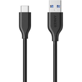 Câble USB C vers USB 3.0 de 90 cm PowerLine+ Extra Solide avec une Pochette pour Appareils USB Type C ( Samsung Galaxy S8/S8+/S9, nouveau MacBook, Google Pixel, Nexus 6P, LG V20/G5/G6 ¿).[F263]