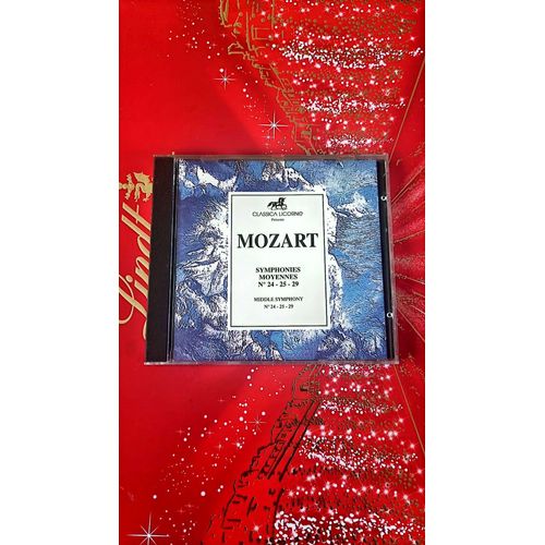 Classica Licorne - Mozart: Symphonies Moyennes N° 24, 25, 29, Collection De Musique Classique Sur Cd,Vendu Par Blaspo