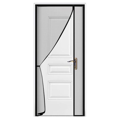 Écran De Porte Magnétique,Taille E,Moustiquaire,Rideau,Insectes Volants,Fermeture Automatique,Maille Invisible Pour Cuisine,Salon Intérieur - Type Black - Right Open-W 90cm X H 240cm #A
