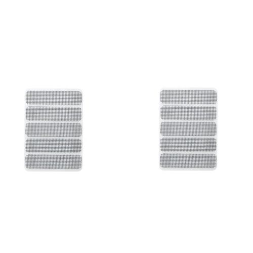 Ruban adhésif de réparation d'écran de fenêtre,moustiquaire étanche,patchs pour portes et fenêtres,5x200cm - Type Style D 10PCS