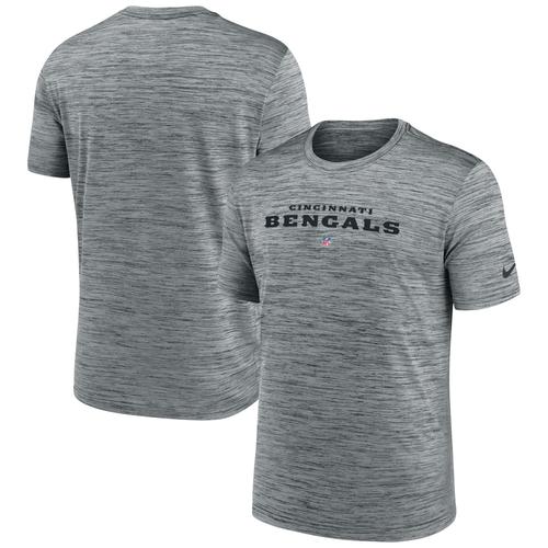 T-Shirt Nike Gris Cincinnati Bengals Velocity Performance Pour Homme