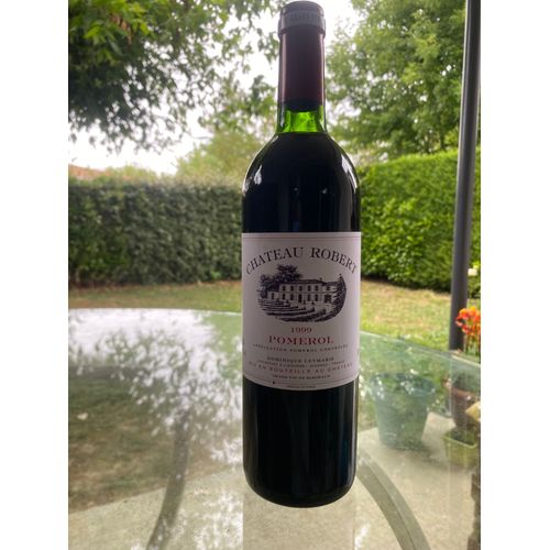 Vin Rouge Millésimé Pomerol 1999 - Château Robert - Appellation Pomerol Contrôlée