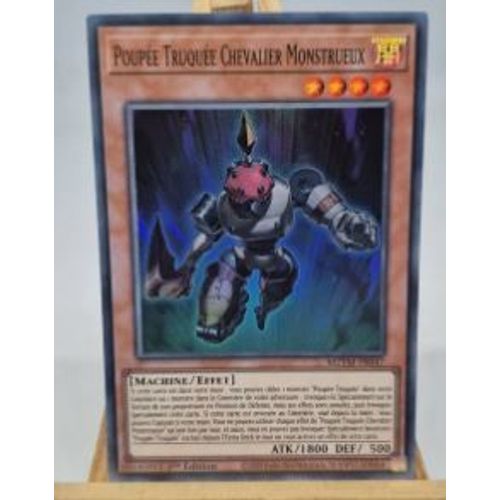 Yu Gi Oh Mztm Fr047 Poupée Truquée Chevalier Monstreux Super Rare