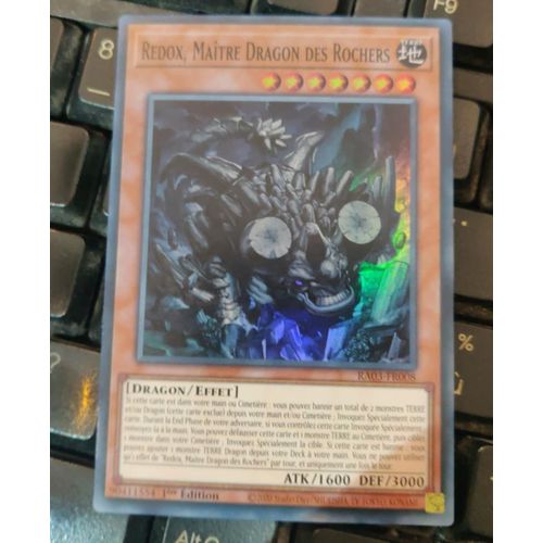 Yu Gi Oh Ra03 Fr008 Redox Maitre Dragon Des Rochers Super Rare