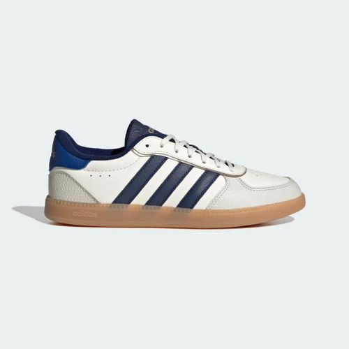 Chaussures Breaknet Sleek Adidas Core White Dark Blue Royal Blue