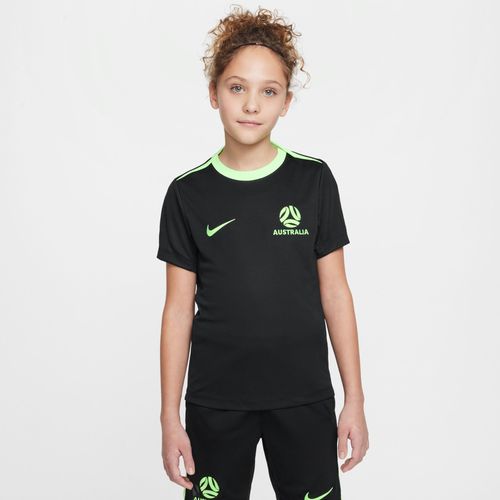 Haut De Foot En Maille À Manches Courtes Nike Dri-Fit Australie Academy Pro Pour Ado - Noir