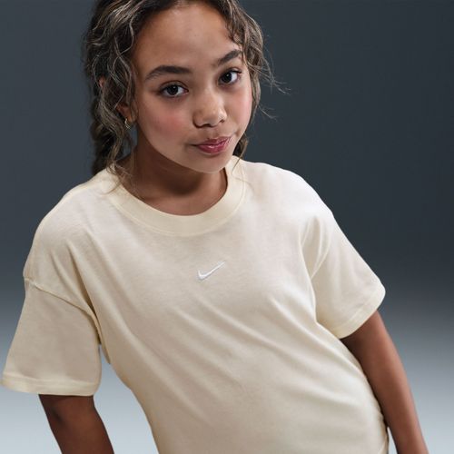 T-Shirt Nike Sportswear Essential Pour Ado (Fille) - Marron