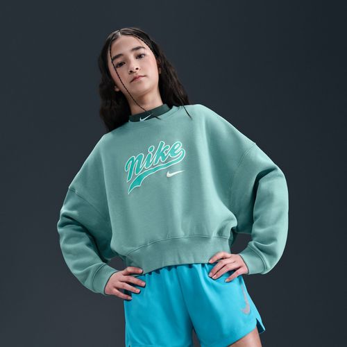 Sweat Court En Fleece Nike Sportswear Pour Ado (Fille) - Vert
