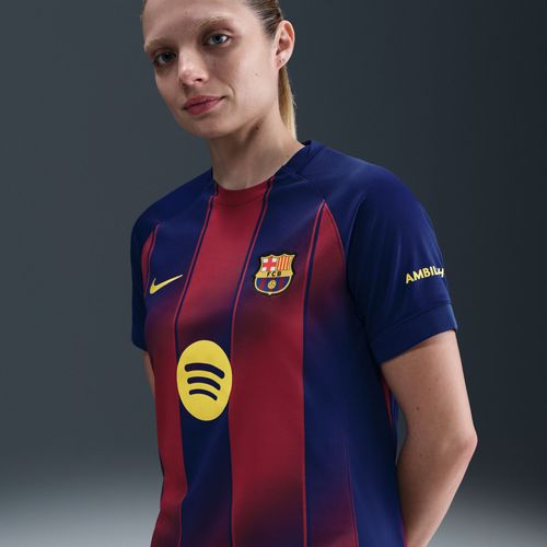 Maillot De Foot Replica Nike Dri-Fit Fc Barcelona 2025/26 Stadium Domicile Pour Femme - Bleu