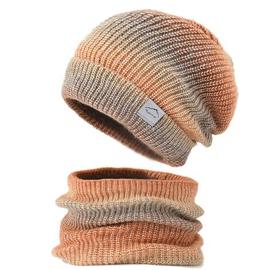 Ensemble de chapeaux Skullies pour homme et femme, Bonnet tricoté