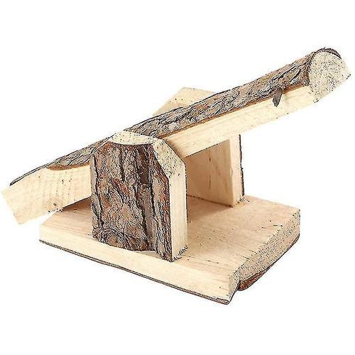 Balançoire En Bois Compatible Avec Les Animaux De Compagnie Hamster Drôle Rat Chinchillas Petit Jouet Animal