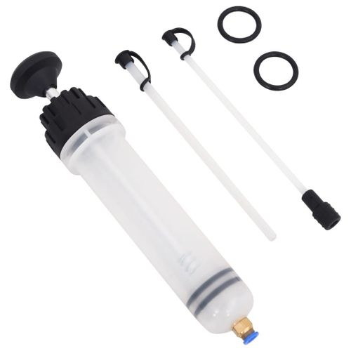 vidaXL Purgeur de frein blanc et noir 0,2 L