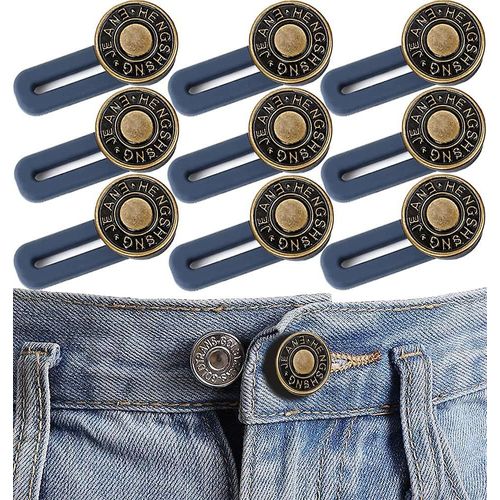 10 Ensembles De Boutons De Pantalon, Épingles À Boutons En Jean Pour Rallonges De Pantalons En Jean Pour Hommes Et Femmes