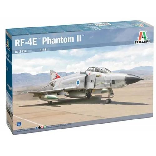 Italeri - Maquette Avion Rf-4e Phantom Ii Italeri 2818 1/48ème Maquette Char Promo - Ref : 13428-Italeri