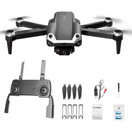Mini Drone S69, Quadricoptère RC avec Double Caméra 4K HD, Détection de la  gravité, Reconnaissance des Gestes, Drones FPV Pliables WiFi Vidéo en  Direct, Zoom 50x, un Bouton pour