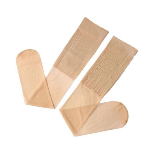3 Paires De Chaussettes Confortables Pour Femmes, Façonnant Des Bas En Soie À Tube Long Super Extensibles, Couleur
