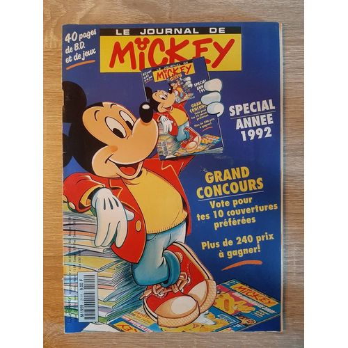 Le Journal De Mickey Annee 1992 - N° 2115