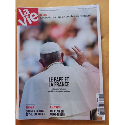 La Vie N°4073 Du 21 Septembre 2023