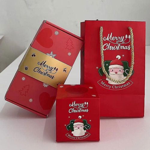 10/20 pièces Joyeux Noël Surprise Argent Rebond Cadeau Boîte Pop Up Surprise Fête De Noël Faveur 10 pièces