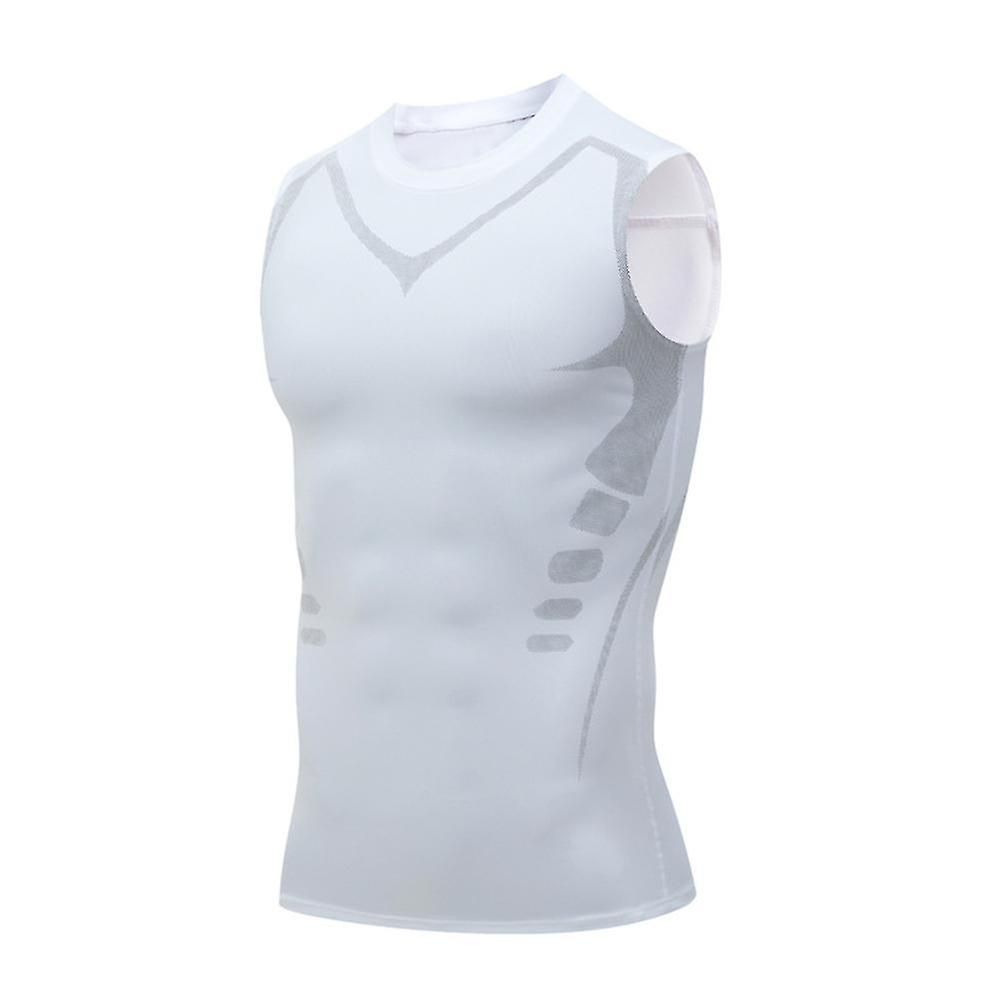 Débardeur De Musculation Pour Hommes, Gilet, Coupe Cintrée, Entraînement, Gymnastique, Fitness, Chemises À Séchage Rapide, 2xl E