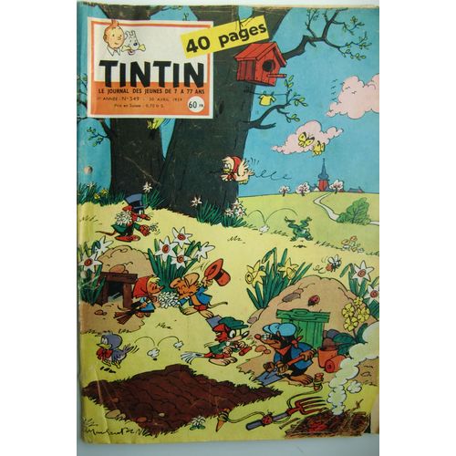 Journal De Tintin Numéro 549 Du 30 Avril 1959