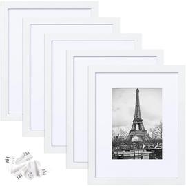 Cadre vidaXL Collage de cadres photo 3 pcs de table Blanc 15x21 cm MDF