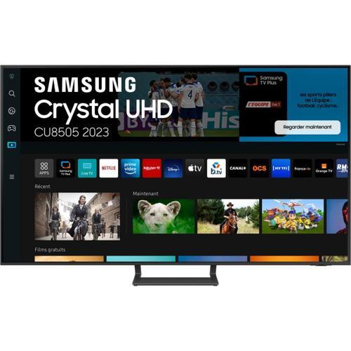 TV LED Samsung 55CU8505 Crystal UHD 4K 55" 2023