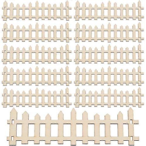 Lot De 12 Clôtures Miniatures De Jardin De Fées De 17,6 Cm (6,9 Pouces) En Bois Blanc Crème, Mini Ornement, Accessoires De Jardin De Fées Pour Projets De Diorama Diy-Old Jamaica Ginger Beer