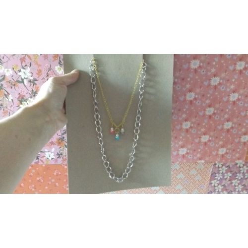 Collier En Chaînes 2 En 1
