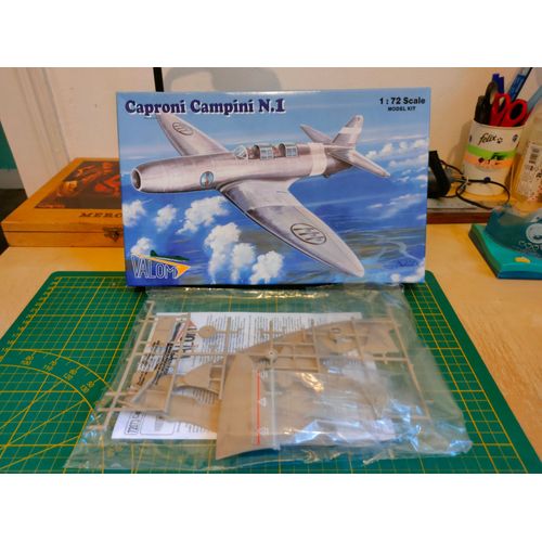 Maquette Avion Valom 1/72 Caproni Campini N1 1/72