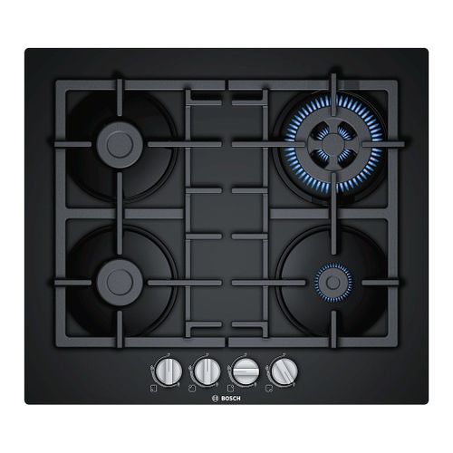 Bosch PNH6B6B90 Table de cuisson 4 feux 59 cm verre céramique noir