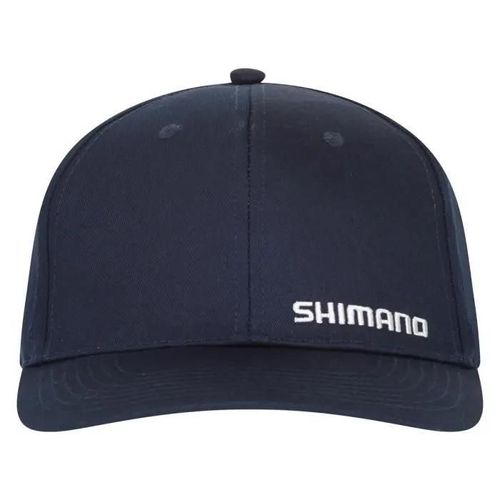 Casquette À Visière Plate Shimano - Bleu Marine - Tu - Homme - 100% Coton Biologique - Gravel