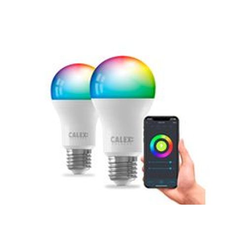 Lot De 2 Ampoules Standard Connectées E27 Smart Rgb Cct