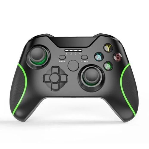 Manette De Jeu - Non Spécifié - Contrôleur Sans Fil Bluetooth 2.4g - Vibration - Couleur Bleue - Pc